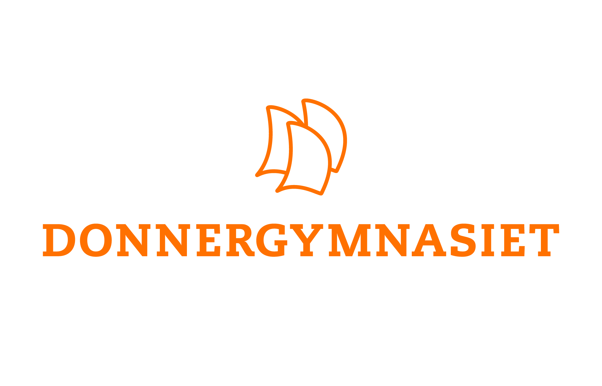 Logotyp för Donnergymnasiet.