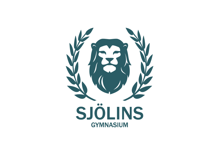 Logotyp för Sjölins Gymnasium.