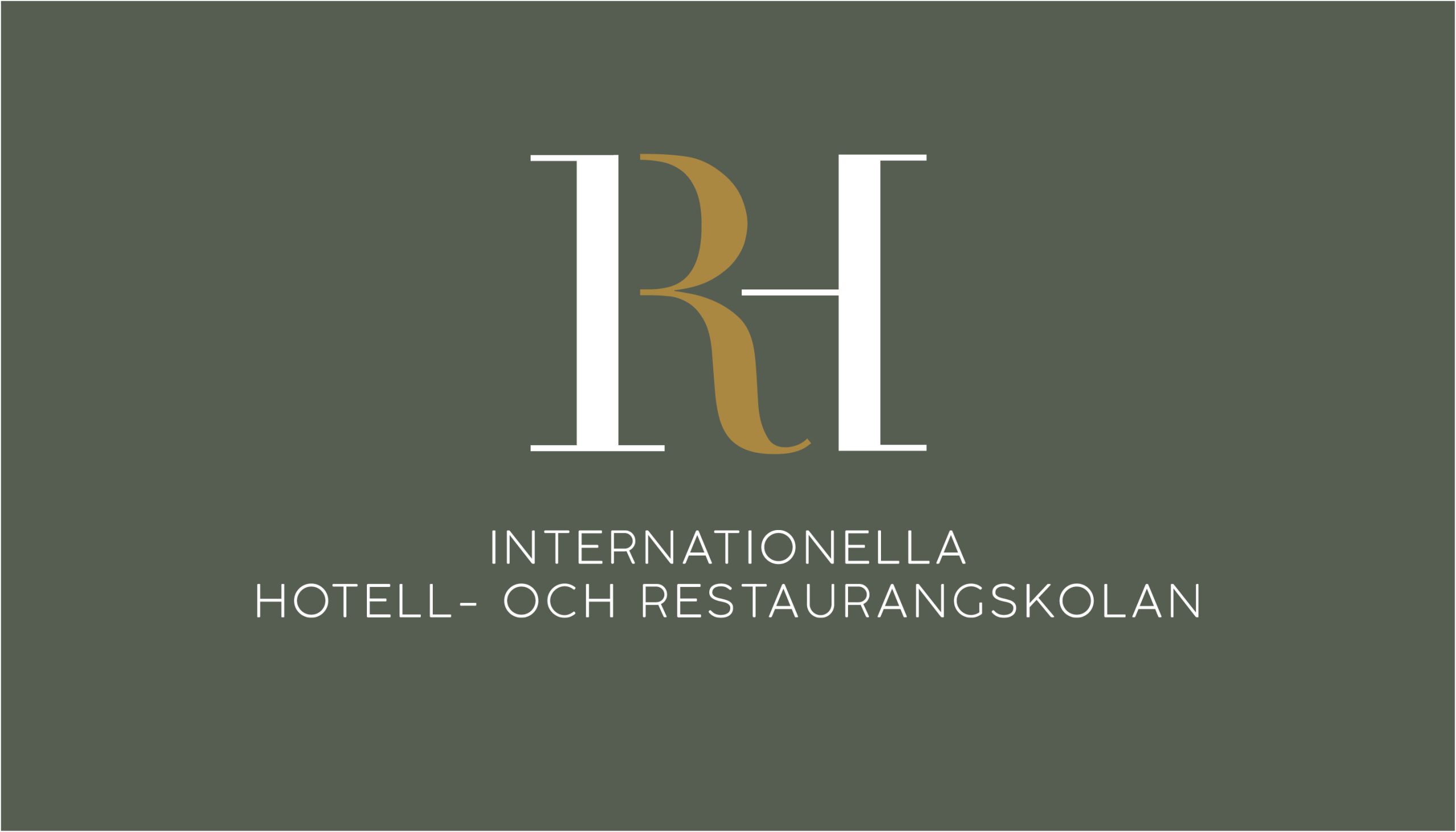 Internationella hotell och restaurangskolan logga.