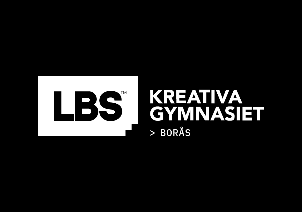 Logotyp för LBS Kreativa Gymnasiet Borås