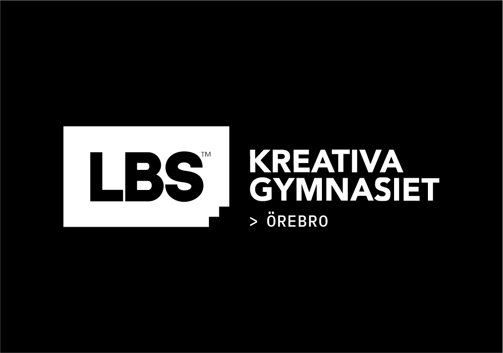 Logotyp för LBS Kreativa Gymnasiet Örebro